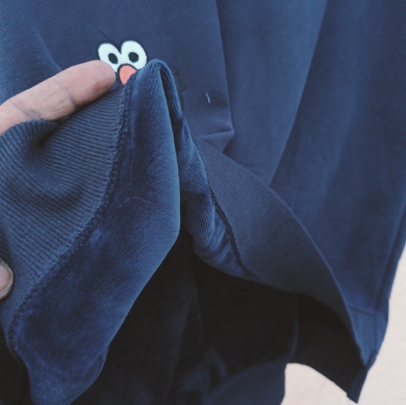 Boxy low high sweat shirt unisex - Picture 5 of 6